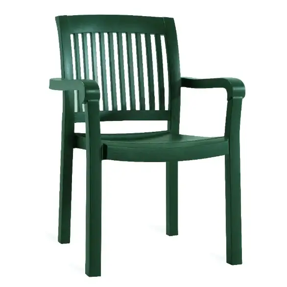 Yeşil plastik sandalye mistral
