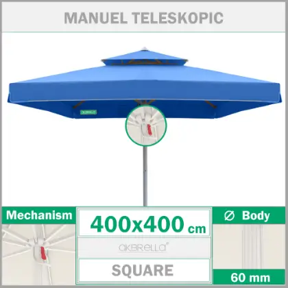 4x4 ap manuel teleskopik emsiye