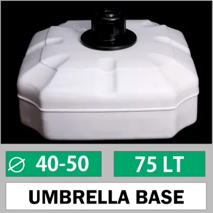40-50mm borulu 75 LT Byk 40 ve 50 mm borulu emsiye bidon altlk ayak