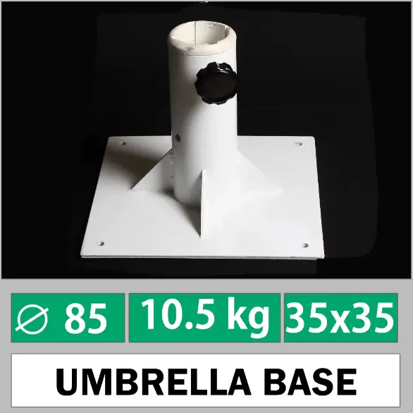 85 mm şemsiye sabitleme ayağı