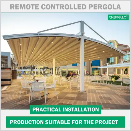 Teras kartal  tente Pergola 4