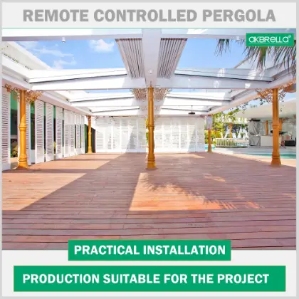 Teras kartal  tente Pergola 5