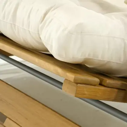 Ahşap bahçe salıncağı Meda xl minder