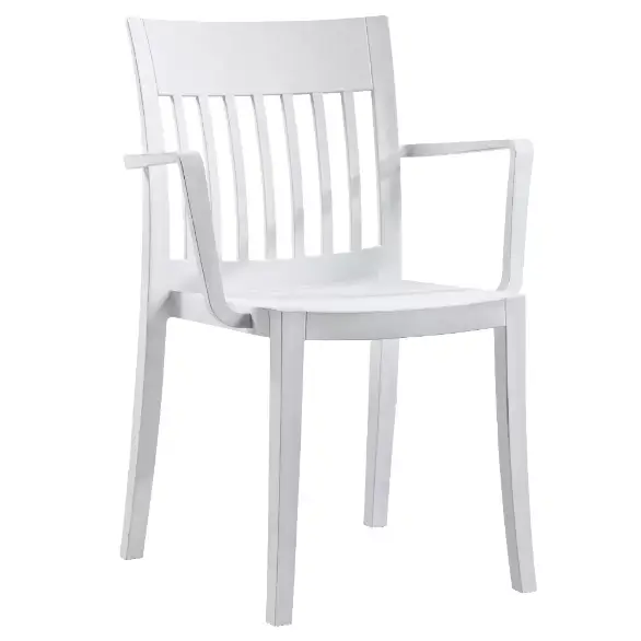 Eden kollu sandalye beyaz