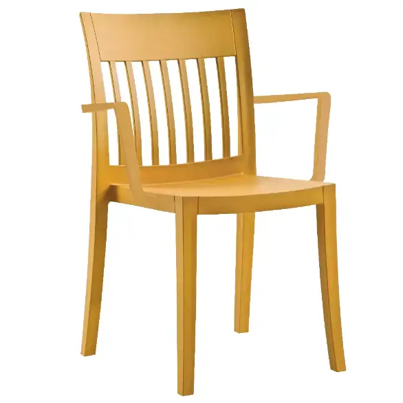 Eden kollu sandalye sarı