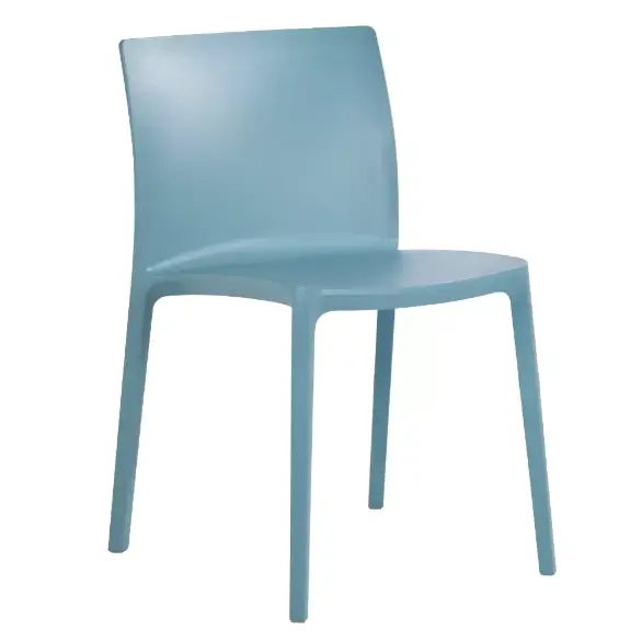 Evo-S plastik sandalye mavi
