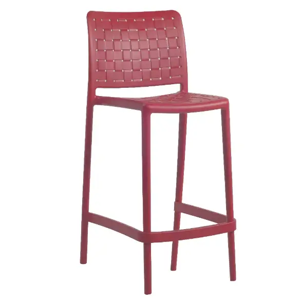 Frame S-65 bar sandalye kırmızı