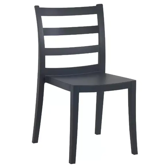 Nosta plastik sandalye siyah