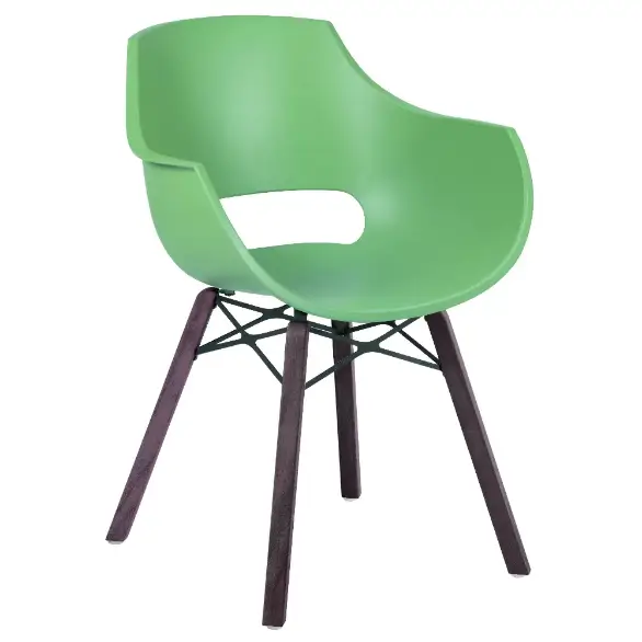 Opal Fox İroko sandalye yeşil