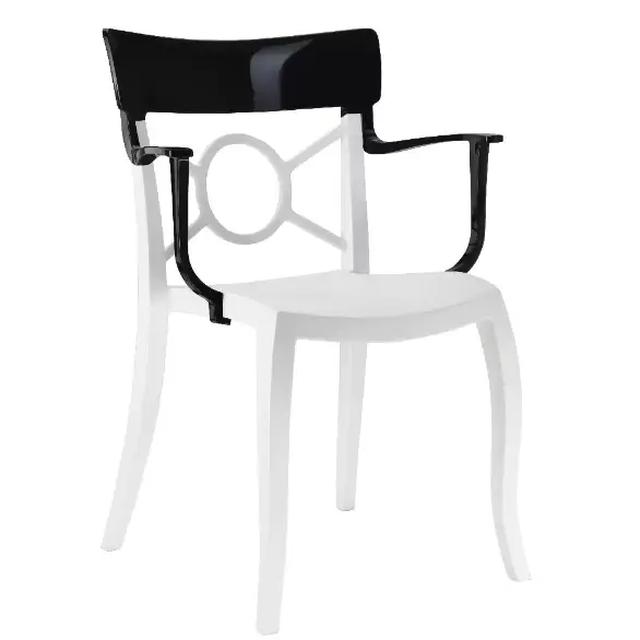 Opera-K sandalye siyah beyaz