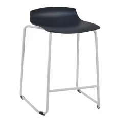 X-Sled Beyaz Bar sandalyesi siyah