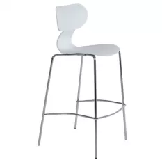 Yugo-S Bar sandalyesi beyaz