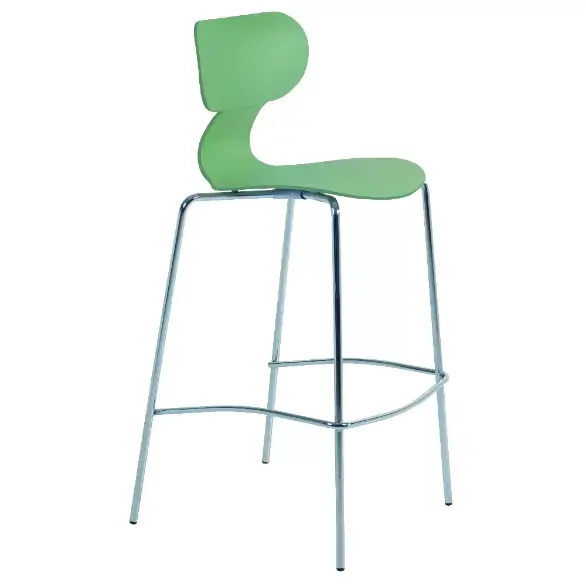Yugo-S Bar sandalyesi yeşil