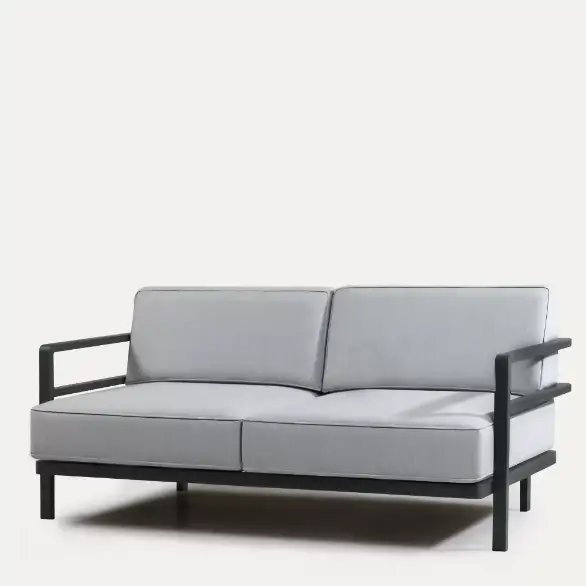 Loca Sofa ikili siyah koltuk