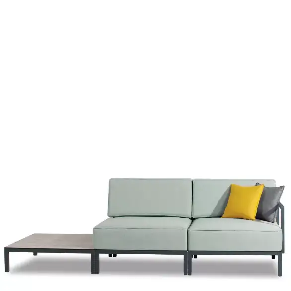 Slim Sofa ikili yeil koltuk