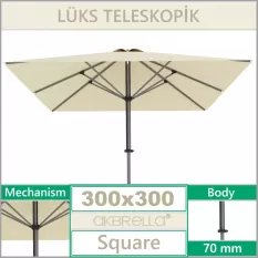 Lüx 300x300 şemsiye