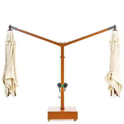 Çift Başlı Şemsiye | 350cm 4