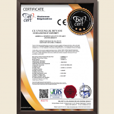 CE UYGUNLUK BEYANI - EN ISO 9001:2015