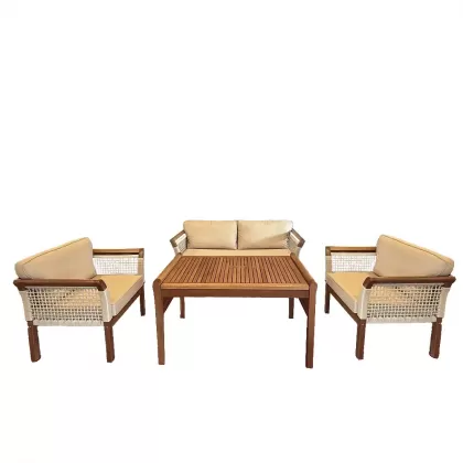 Gürgen ipli takım 6 kişilik sehpa dahil takım 1