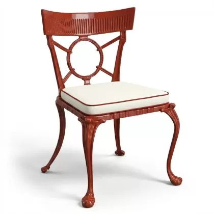 Alüminyum döküm kiremitrengi ferforje sandalye