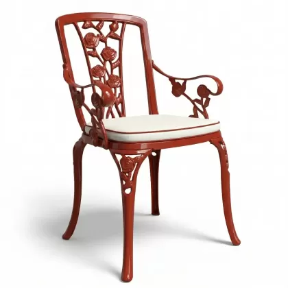 Alüminyum döküm kiremitrengi ferforje sandalye