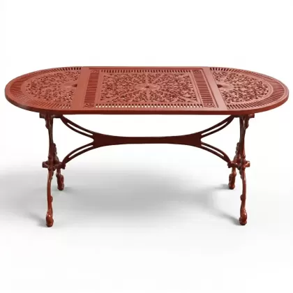 Alüminyum döküm kiremitrengi ferforje masa