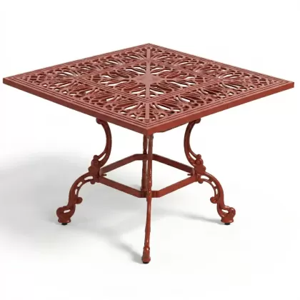 Alüminyum döküm kiremitrengi ferforje masa