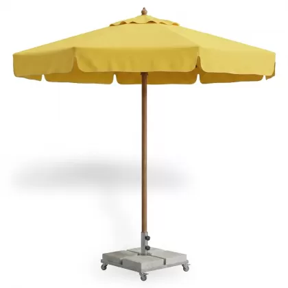 Ahşap gövdeli bahçe şemsiyesi 250 çap 