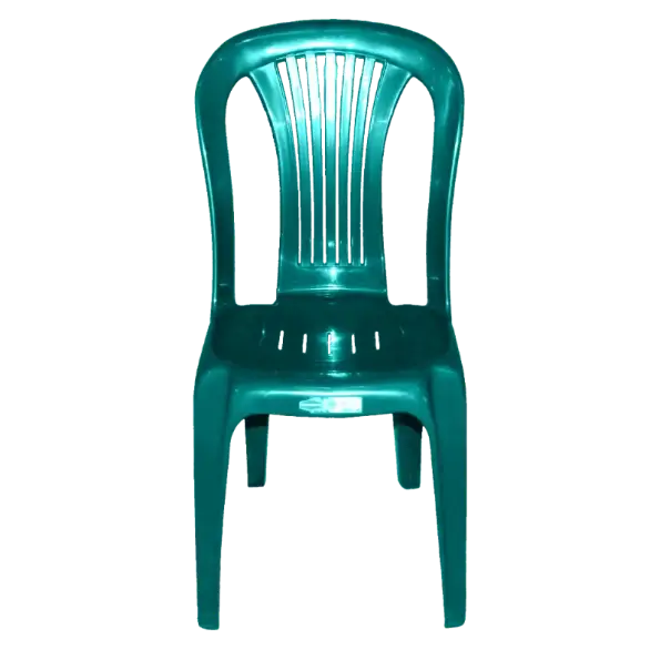 Plastik sandalye yeşil