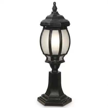 51x18 cm - E27 DUY Kristal cam küre alüminyum döküm dekoratif modern set üstü aydınlatma armatürleri siyah