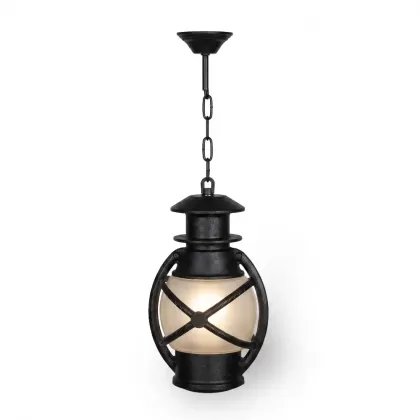 60x22 cm - E27  DUY Tavan tipi alüminyum döküm atomik cam küre model eskitme zincirli aplik modern tarzı dekoratif sarkıt aydınlatma apliği siyah