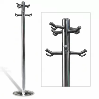 Krom Portmanto askılık metal ev ofis tipi  103 B
