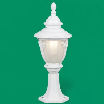 64x23 cm - DUY E27 Bakır şapkalı alüminyum döküm dekoratif Fransız tipi ferforje set üstü aydınlatma armatürleri beyaz