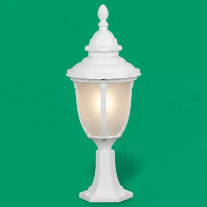 64x23 cm - DUY E27 Sivri bakır şapkalı alüminyum döküm dekoratif Fransız tipi set üstü aydınlatma armatürleri beyaz