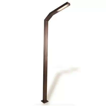  400x100 cm Modern park, bahçe led aydınlatma direkleri imalatı bakır