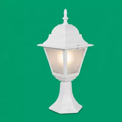 45x19 cm - E27 DUY Bakır eskitme şapkalı alüminyum döküm dekoratif klasik set üstü aydınlatma armatürleri beyaz