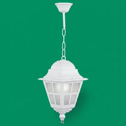 88x18 cm - E27 DUY İngiliz model dekoratif alüminyum döküm şapkalı bahçe çim aydınlatma direği beyaz