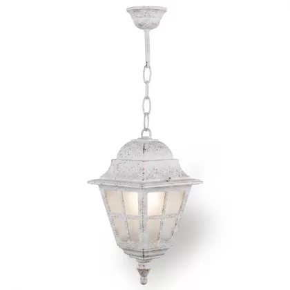 88x18 cm - E27 DUY İngiliz model dekoratif alüminyum döküm şapkalı bahçe çim aydınlatma direği beyaz patina