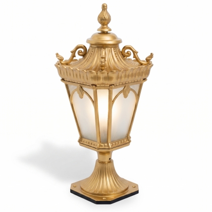 68x29 cm - E27 DUY Osmanlı ferforje şapkalı alüminyum döküm dekoratif siyah set üstü aydınlatma armatürleri altın gold