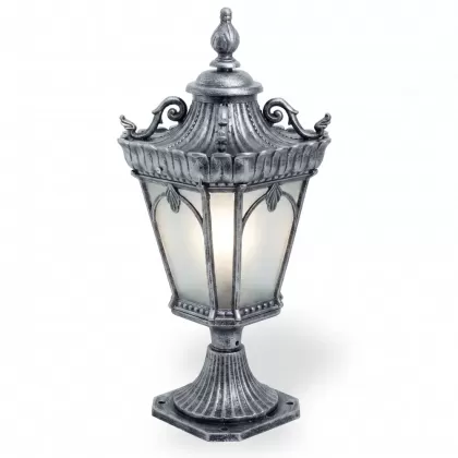 68x29 cm - E27 DUY Osmanlı ferforje şapkalı alüminyum döküm dekoratif siyah set üstü aydınlatma armatürleri silver gümüş