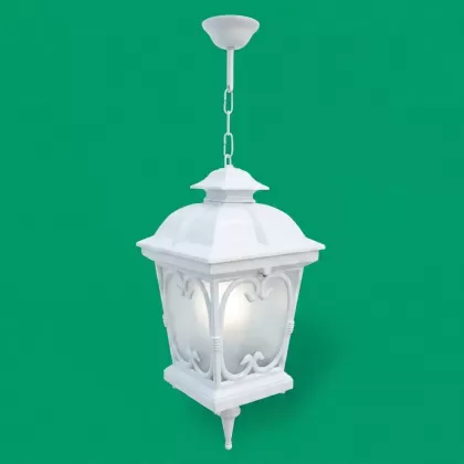 71x24 cm - E27 DUY Siyah tavan tipi alüminyum döküm Fransız model zincirli aplik, dekoratif sarkıt aydınlatma apliği beyaz