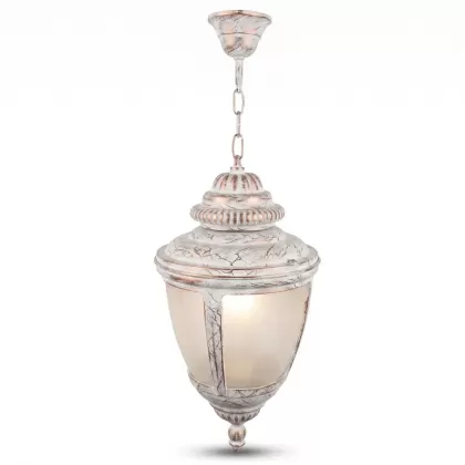 73x26 cm E27 DUY - Tavan tipi alüminyum döküm siyah kapaklı model zincirli aplik, Fransız sarkıt aydınlatma apliği beyaz patina
