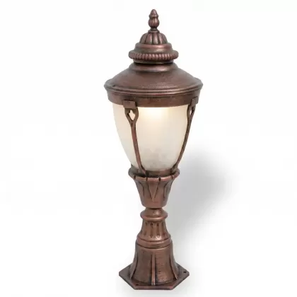 82xx29 cm - E27 DUY Siyah sivri şapkalı alüminyum döküm dekoratif Fransız tip set üstü aydınlatma armatürleri bakır