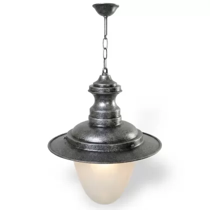 72x40 cm - E27 DUY Tavan tipi alüminyum döküm bakır şapkalı model zincirli aplik Fransız tarzı dekoratif sarkıt aydınlatma apliği silver