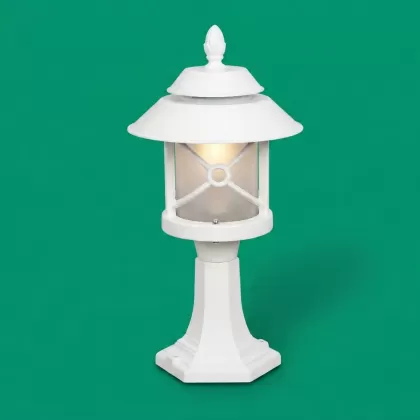 52x25 cm - E27 DUY Bakır şapkalı şapkalı alüminyum döküm dekoratif Fransız tipi set üstü aydınlatma armatürleri beyaz