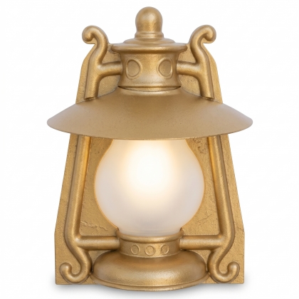 39x28 cm - E27 DUY Şamdan model düz yöne bakan dekoratif alüminyum döküm duvar tipi aplik antenli dış mekan aydınlatma duvar apliği gold