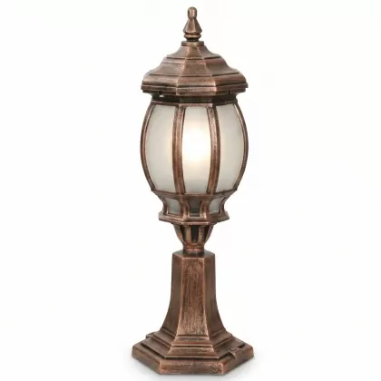 51x18 cm - E27 DUY Kristal cam küre alüminyum döküm dekoratif modern set üstü aydınlatma armatürleri bakır