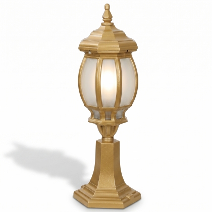 51x18 cm - E27 DUY Kristal cam küre alüminyum döküm dekoratif modern set üstü aydınlatma armatürleri gold