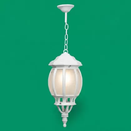 62x18 cm - E27 DUY Tavan tipi alüminyum döküm kristal cam küre model zincirli aplik gotik tarzı dekoratif sarkıt aydınlatma apliği beyaz
