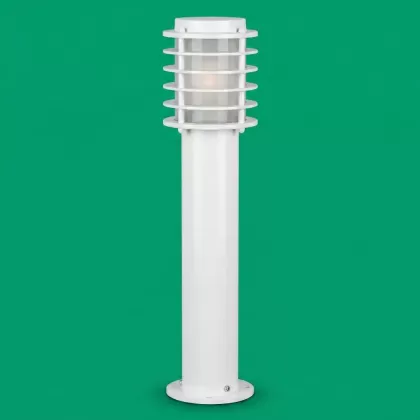 75xx20 cm - E27 DUY Askeri tip model dekoratif alüminyum döküm siyah silindir boru bahçe çim aydınlatma direği beyaz